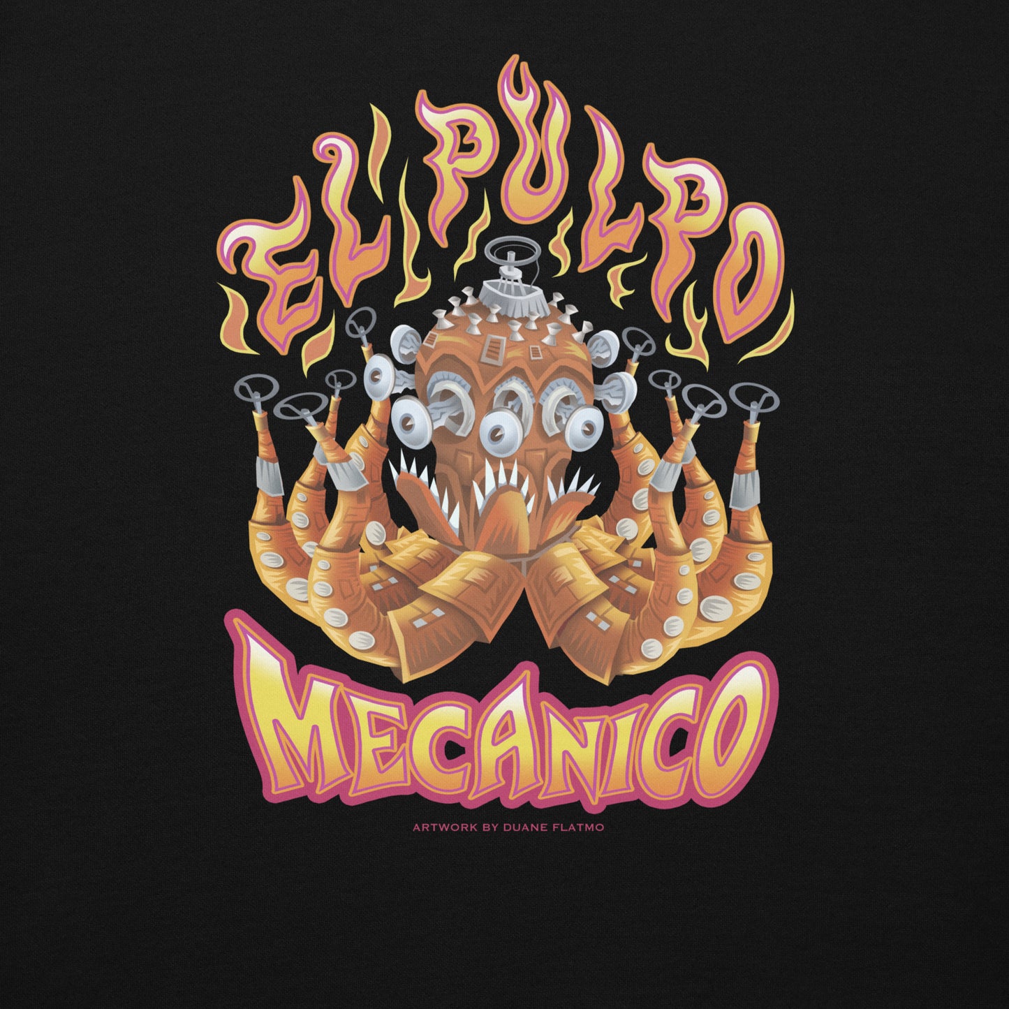 El Pulpo Mecanico Fuego LS Tee