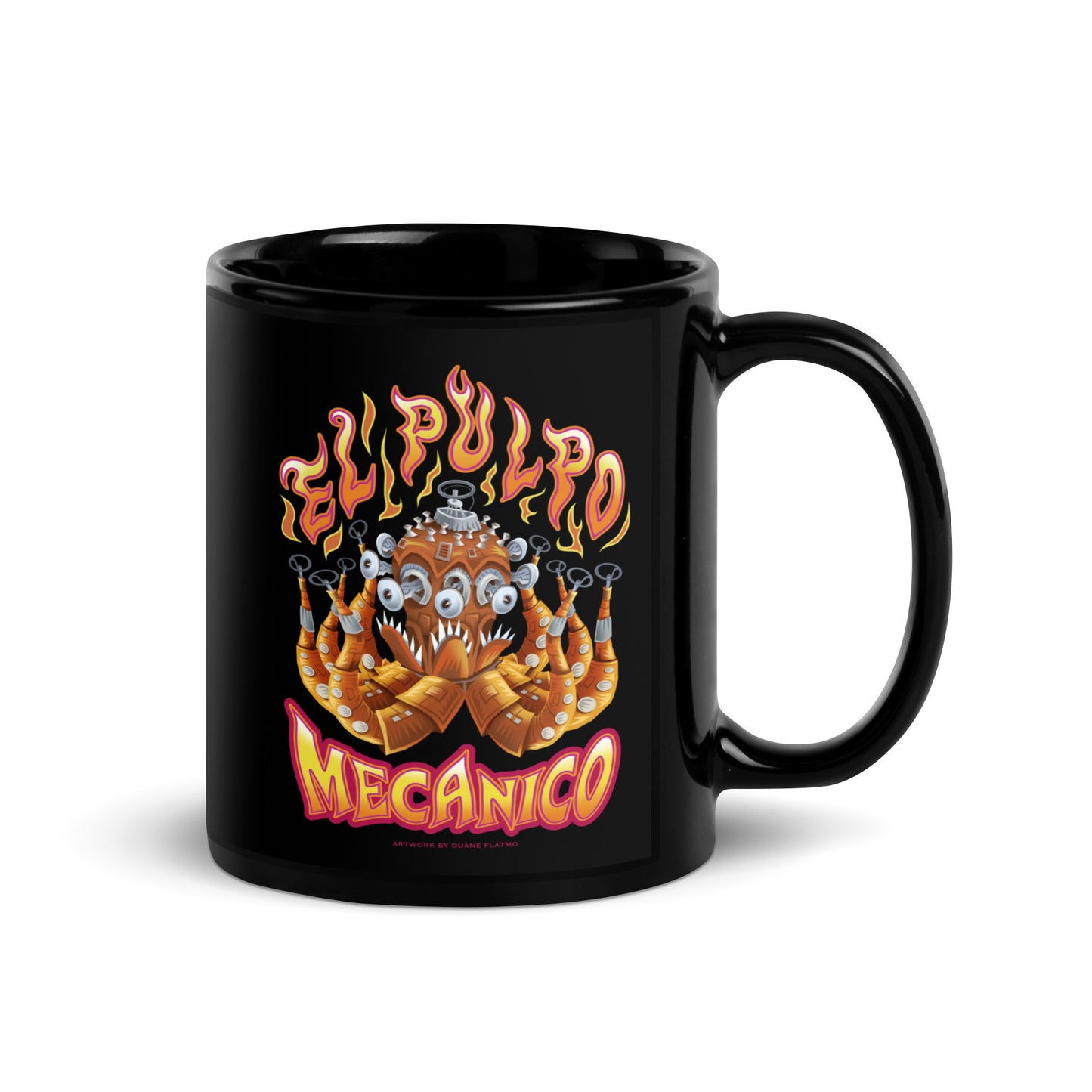 El Pulpo Mecanico Fuego (11oz Mug)